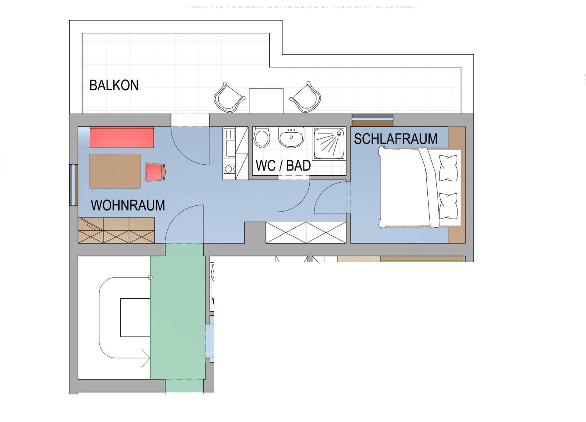 Appartement Scheibling Saint Wolfgang Rom bilde
